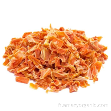 Granule de carotte déshydratée en tranches de carotte biologique